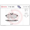 BREMBO brzdove desky CITROEN C3 1,1-1,4HDI 02- P 61 074