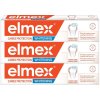Elmex Zubná pasta na ochranu zubného kazu s bieliacim účinkom 3 x 75 ml