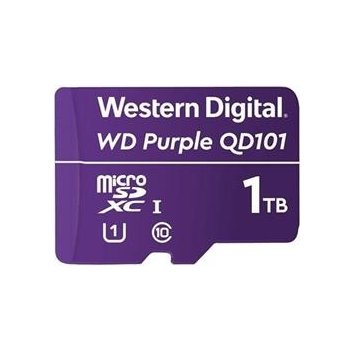 WD MicroSDXC karta 1TB Purple Class 10 R:100W:60 MBs WDD100T1P0C