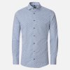 Venti Modern fit vzorovaná košeľa modro-biela