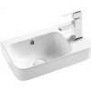 Olsen Spa PICCOLO GRANDE Umývadlo keramické 45x26x17,5cm, Pravé OLKLT5117R