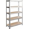 Humberg Kovový regál 150 x 75 x 30 cm H-4840