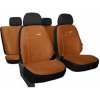 Autopoťahy Comfort hnedé (alcantara) Pok-ter