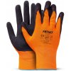 Ochranné rukavice polyesterové, potiahnuté latexovou penou, veľkosť 9, trieda 2132X – AMiO-04640