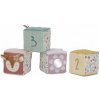 LITTLE DUTCH Kocky textilné 4 ks Fairy garden