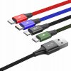 Baseus CA1T4-A01 Fast 4in1 2x Lightning, USB-C, MicroUSB 3.5A, 1,2m