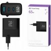 Nabíjačka GaN USB trojitá 65W QC PD s displejom Encore Energy