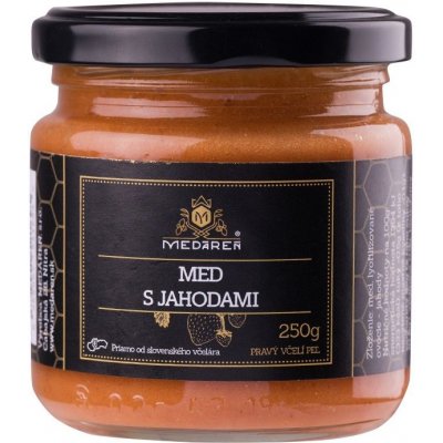 Medáreň Med s jahodami 250 g