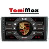 TomiMax Porsche Cayenne Android 14 autorádio s WIFI, GPS, USB, BT HW výbava: 4 Core 2GB+16GB PX HIGH