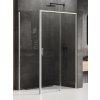 New Trendy Prime sprchovací kút 160x70 cm štvorcová chromová lesklé/priehľadné sklo D-0311A/D-0122B