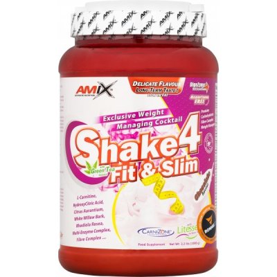 Amix Shake 4 Fit&Slim 1000 g lesné plody
