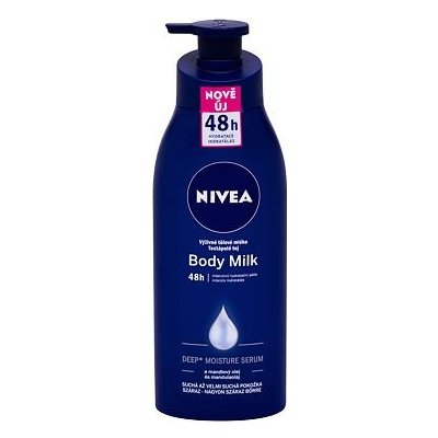 Nivea Body Milk Rich Nourishing vyživující tělové mléko pro suchou pokožku 400 ml pro ženy