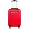 Palubný cestovný kufor na kolieskach 36 litrov - S malý, červený Puccini Los Angeles