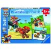 Ravensburger - Puzzle 3x49 Tlapková patrola