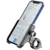 Držiak na mobil CellularLine Rider Steel na riadidlá pre motorku aj bicykel (MOTOHOLDERALUK) čierny