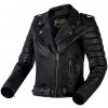 Kožená bunda OZONE RAMONES MODERN LADY MATT BLACK DXS