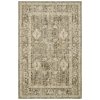 Nouristan , 80x120 cm Kusový koberec Cairo 105592 Luxor Black Cream – na von aj na doma, béžová, chodba / predsieň