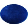 ROUTNER Kúpeľňová predložka COTTON Modrá 20105 - Modrá / Kruh Ø 90 cm 20105