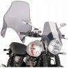 Motocyklová krytka pre nakedy s okrúhlou lampou, mierne zatemnená