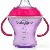 BabyOno Detský netečúci s mäkkým náustkom 180 ml, ružový