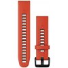 Garmin Silikónový remienok QuickFit 20, Flame Red/ Graphite Materiál: Silikón Náhradný remienok na Garmin hodinky QuickFit