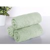 XPOSE® Froté uterák VERONA 3 ks - svetlo zelený 30x50 cm, Froté