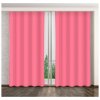 Tmavo ružový záves so zavesením na háčiky Šírka 160 cm | Dĺžka 250 cm ružová