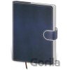 Helma 365 Bodkovaný zápisník Flip B6 (M) modro/biely
