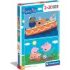 Clementoni Puzzle Prasiatko Peppa 2x20 dielikov
