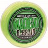 MADCAT šnúra 8-BRAID HI VIS YELLOW 270m 0,50mm 52,2kg