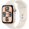 Apple Chytré hodinky Watch SE Gen.2 GPS 40mm Starlight Alu Sport M/L béžové (MXEG3)