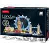 CubicFun 3D puzzle CityLine panorama svítící Londýn 186 ks