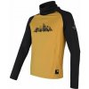 SENSOR COOLMAX THERMO MOUNTAINS pánska mikina mustard/čierna Veľkosť: XL