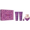 Versace Dylan Purple pour Femme Darčeková sada dámska parfumovaná voda 100 ml, sprchový gél 100 ml, telové mlieko 100 ml a miniaturka dámska parfumovaná voda 5 ml