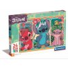 Clementoni: SuperColor, Stitch - maxi puzzle 24 dielov