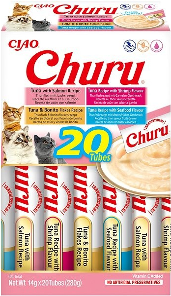 Churu Cat BOX Seafood Variety 20 x 14 g