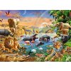 RAVENSBURGER Puzzle Zvieratá pri napájadle XXL 100 dielikov (12910)