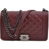 Anna Luchini Dámska kožená kabelka AL2179 Vino