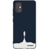 Picasee silikónový čierny obal pre Samsung Galaxy A51 A515F - Astronaut 2