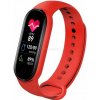 Fitness náramok Smart Band M7s červený