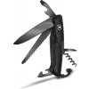 VICTORINOX - Veľký vreckový nôž Ranger 55 Grip, 12 funkcií, čierna 0.9563.C31P