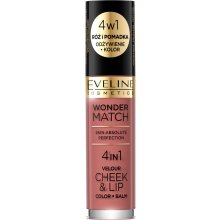 Eveline Cosmetics Wonder Match Velour Cheek&Lip 05 Tekutý rúž a lícenka 4,5 ml