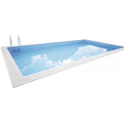 CF Block Planet Pool De Luxe 6x3x1,5 m sivý