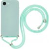VSETKONAMOBIL 110083 ROPE Kryt so šnúrkou Apple iPhone 16e svetlomodrý