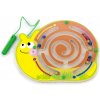 Viga Toys Viga Magnetický labyrint Drevená hra Slimák