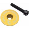 Viečko hlavového zloženia WOLF TOOTH krytka ULTRALIGHT STEM CAP Flat zlatá