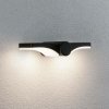 Paulmann LED vonkajšie nástenné svietidlo Pekana, antracit 30 cm hliník IP44 - 94766