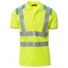 Pracovné tričko DRY-TECH PAYPER GUARD+, fluorescenčná žltá / zelená, 3XL