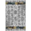 Oriental Weavers , Kusový koberec Zoya 597 X – na von aj na doma, 160x235, šedá, chodba / predsieň