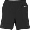 Pánske bežecké šortky Arcore, ORKAS čierna,tmavo sivá S